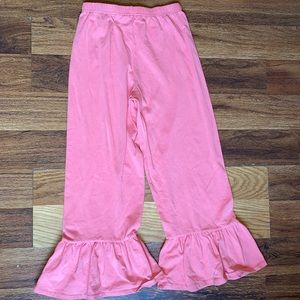 Matilda Jane Girl salmon color Ruffle Bottom